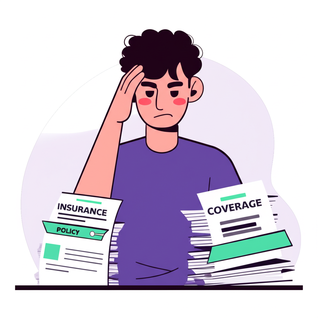 Person frustrated with low insurance settlement offer, representing the problem of unfair compensation